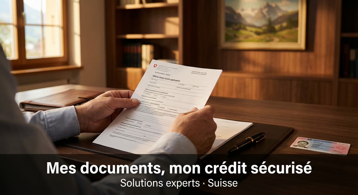 Mes documents, mon crédit sécurisé — Solutions experts Suisse